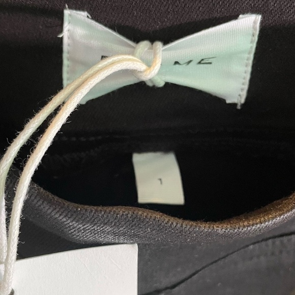 Frame Denim The Jetset Flare in Noir Coated Size 1 - Picture 6 of 8